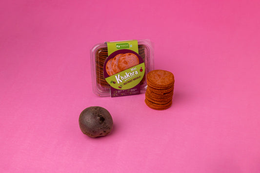 Beetroot Masala Khakhra