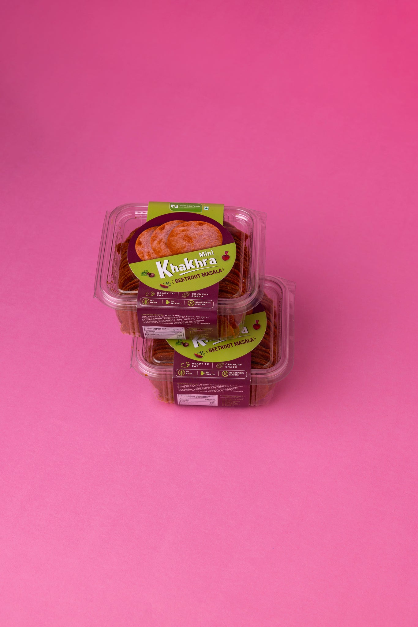 Beetroot Masala Khakhra