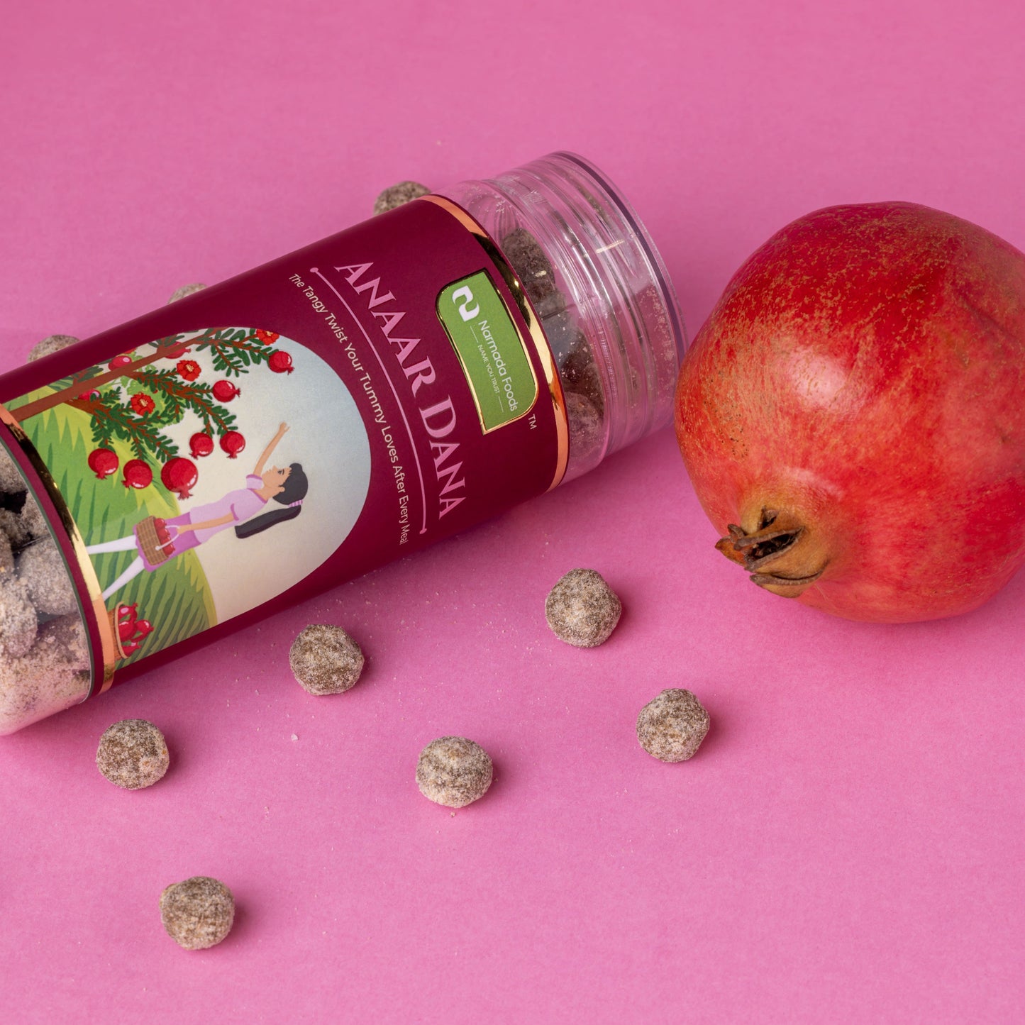 Anaar Dana sweet and tangy pomegranate treat by Narmada Foods